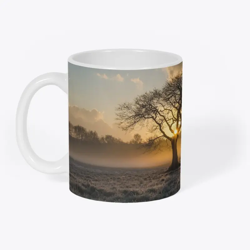 Lone Tree Printed Mug