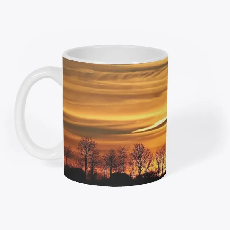 Sunset Tress Printed Mug