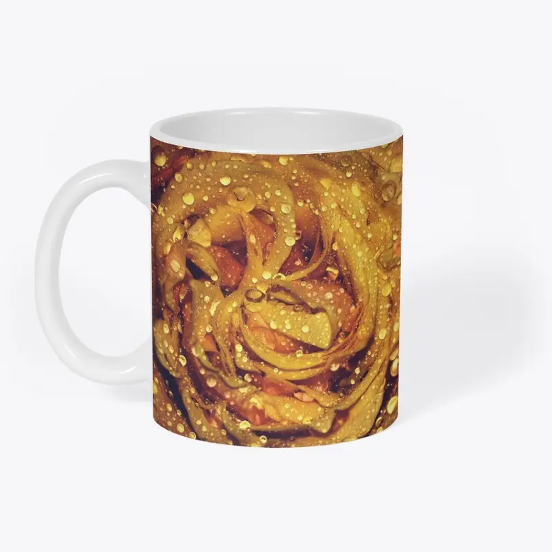 Golden Rose Mug